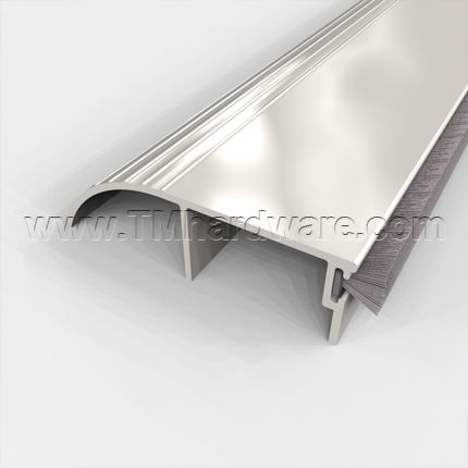 Aluminum Residential Bumper Threshold with Pile Seal, .75